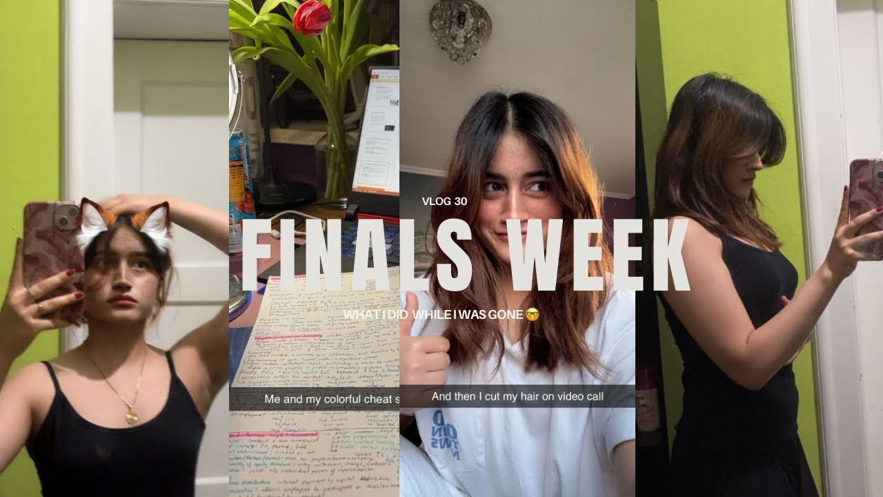 GERMAN EXAMS | FINALS WEEK & PORSCHE MUSEUM VLOG | CATCHING UP