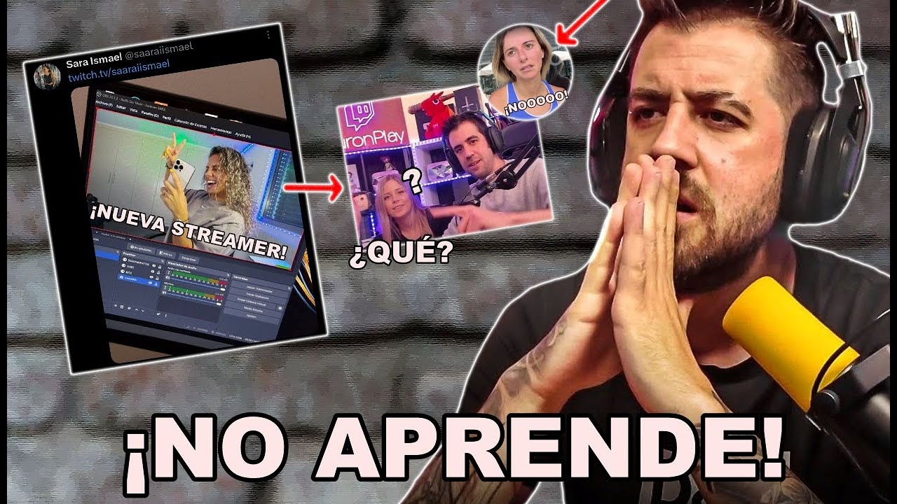 AURONPLAY COMETE EL ERROR DE SU VIDA CON SU NUEVA NOVIA, SARA ISMAEL