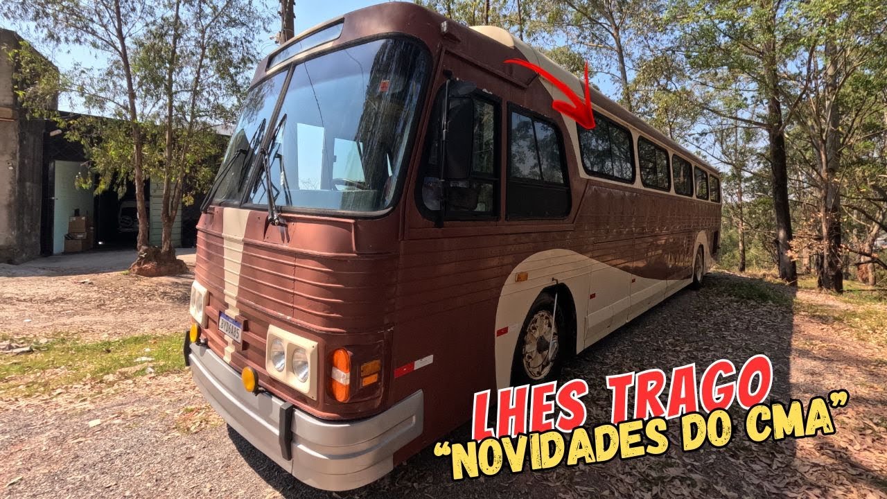 Como Está o Andamento do PROJETO do CMA SCANIA K113 - Lhes Trago NOVIDADES do DINO.