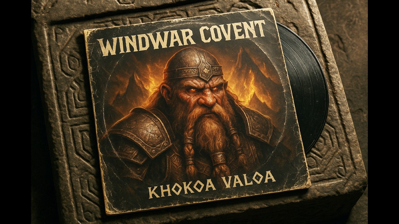 EPIC AI Dwarven Metal Anthem That Will Give You CHILLS! 🔥⚔️ (Windwar Covent - Khokoa Valoa)