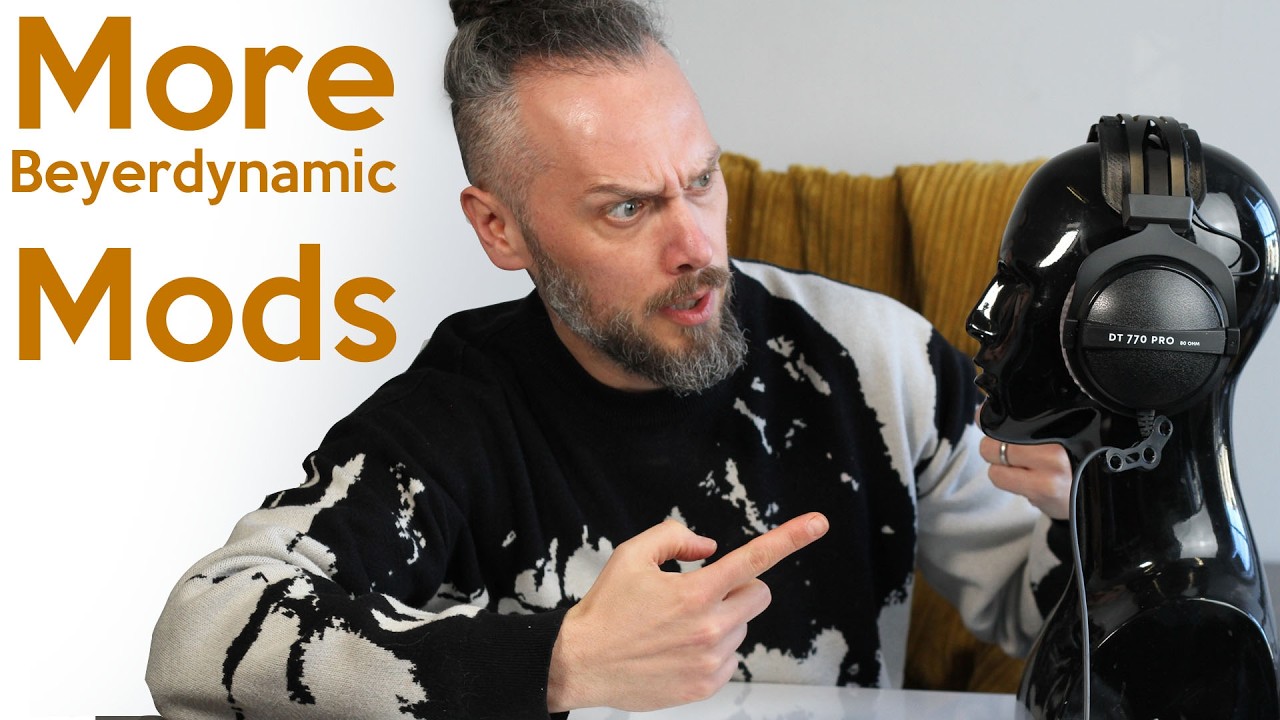 Improve the comfort and reduce microphonics on beyerdynamic headphones