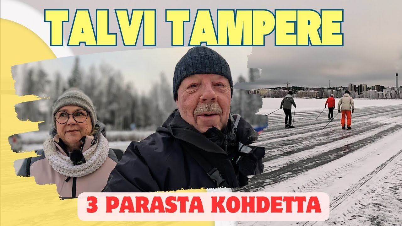 TAMPEREEN PARHAAT TALVIKOHTEET? | Ville ja Vääpeli käy Siilinkarilla ja Ikurin jääveistospuistossa.