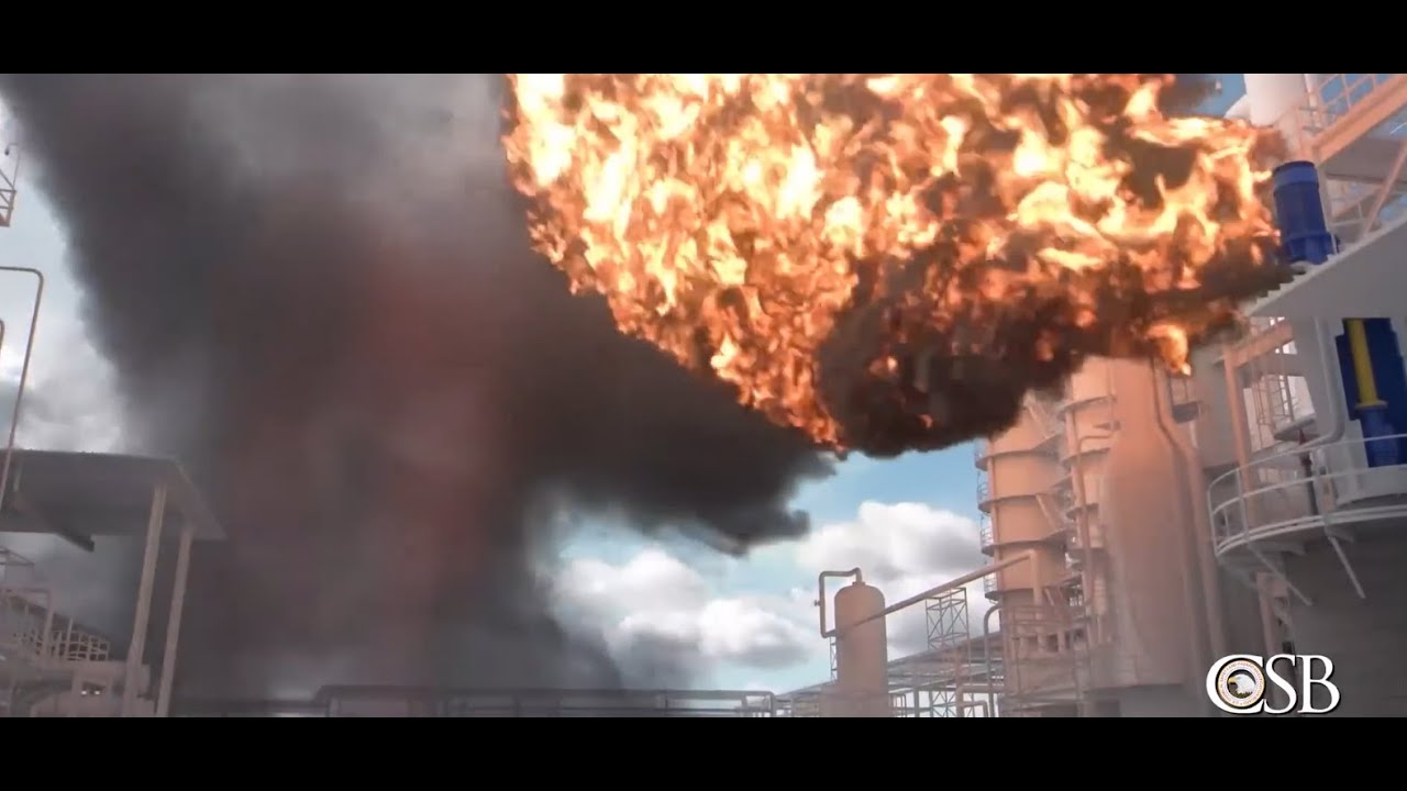 Ethylène : fuite et feu à Pasadena