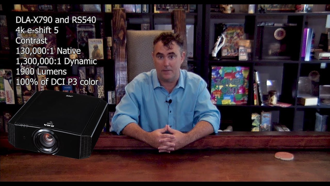 Tour the Legendary JVC DLA X790 / RS 540 resolved on a Screen Innovations Black Diamond