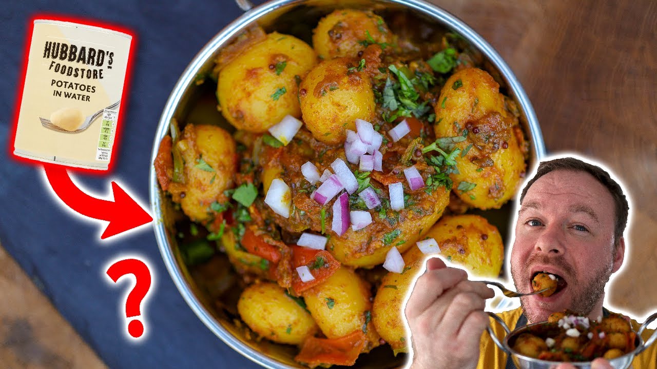 Бомбейский картофель из консервированного картофеля! Вкусно ли это?