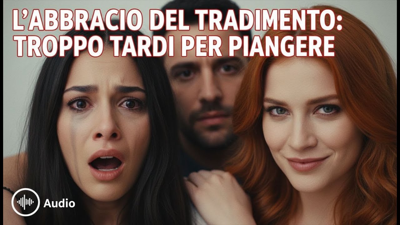 L'ha abbracciata mentre sorrideva alla mia amante d'infanzia — 