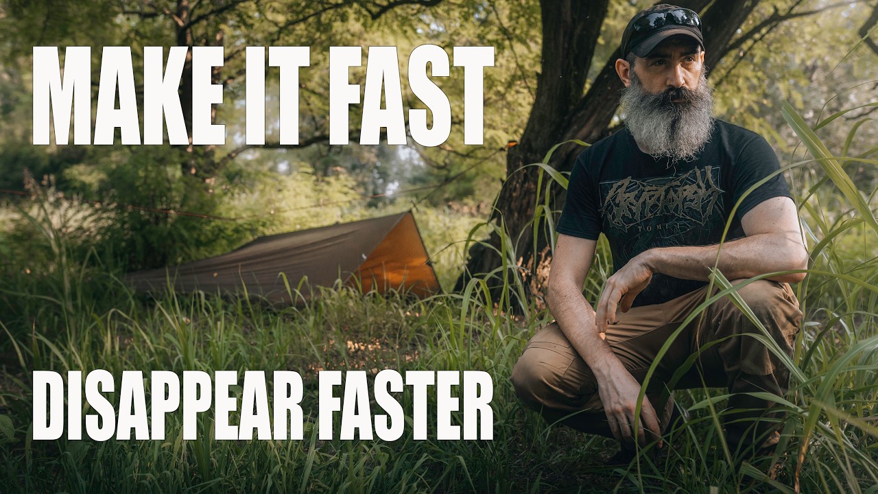 Make Shelter Fast and Disappear even Faster - My favourite 6 Knots and  3 Tarp Shelters  Setups