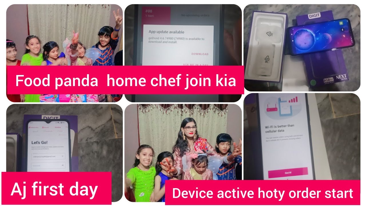New bussiness  ||food panda home chef|| food panda Device || The mirha vlogs ||