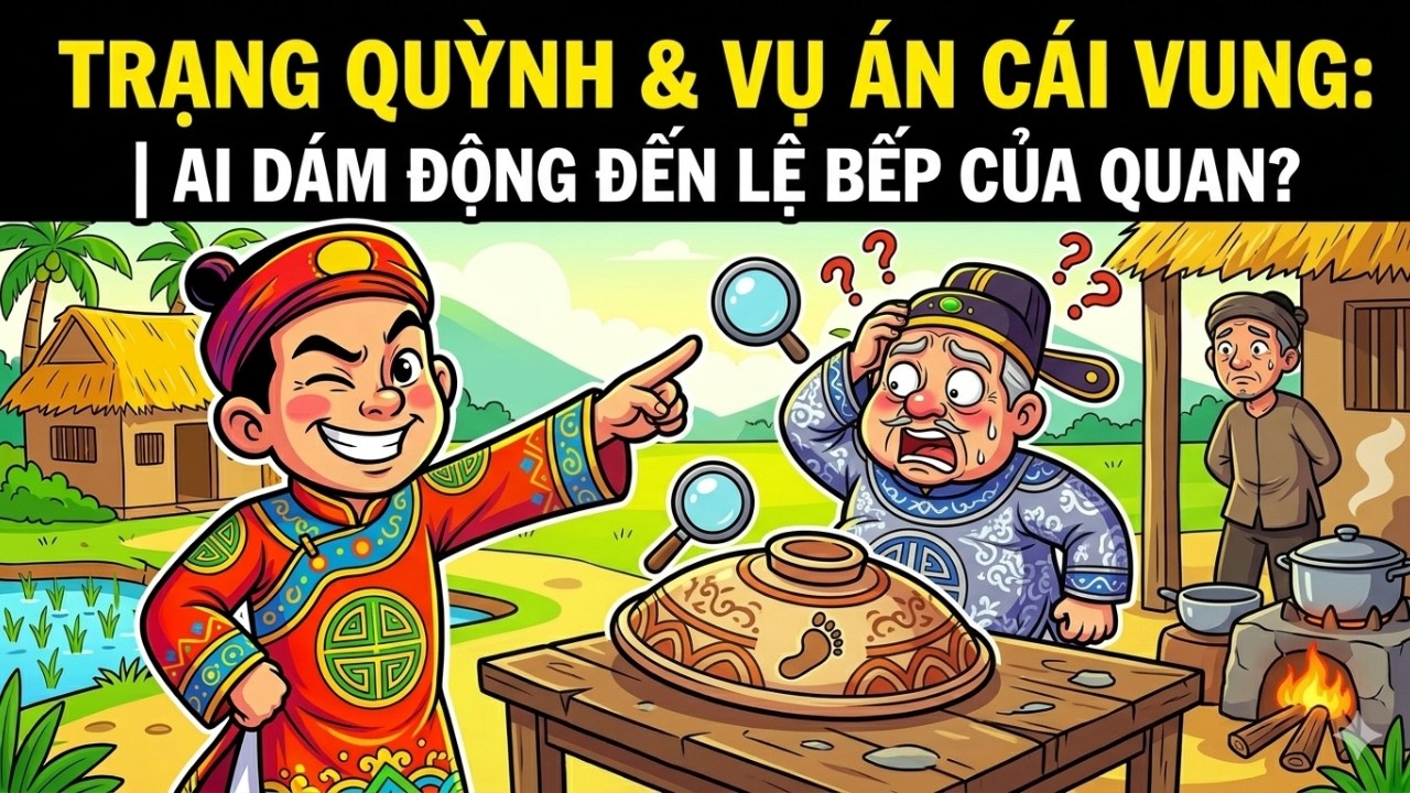 Trạng Quỳnh & Vụ Án Cái Vung: Ai DÁM Động Đến LỆ BẾP CỦA QUAN?