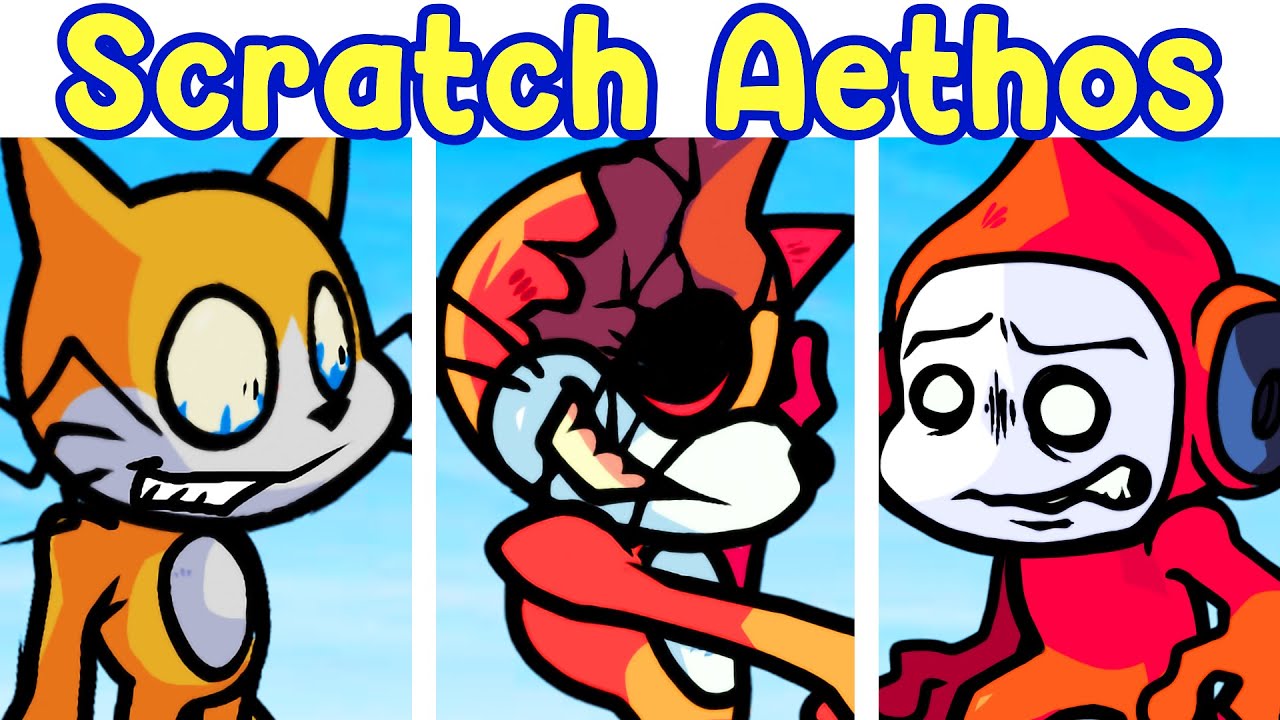 FNF VS SCRATCH'S AETHOS (coded insanity - scratch aethos)