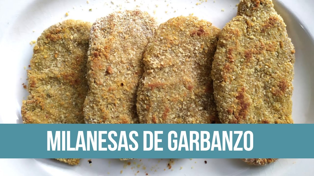 MILANESAS DE GARBANZOS VEGANAS - Kat's World