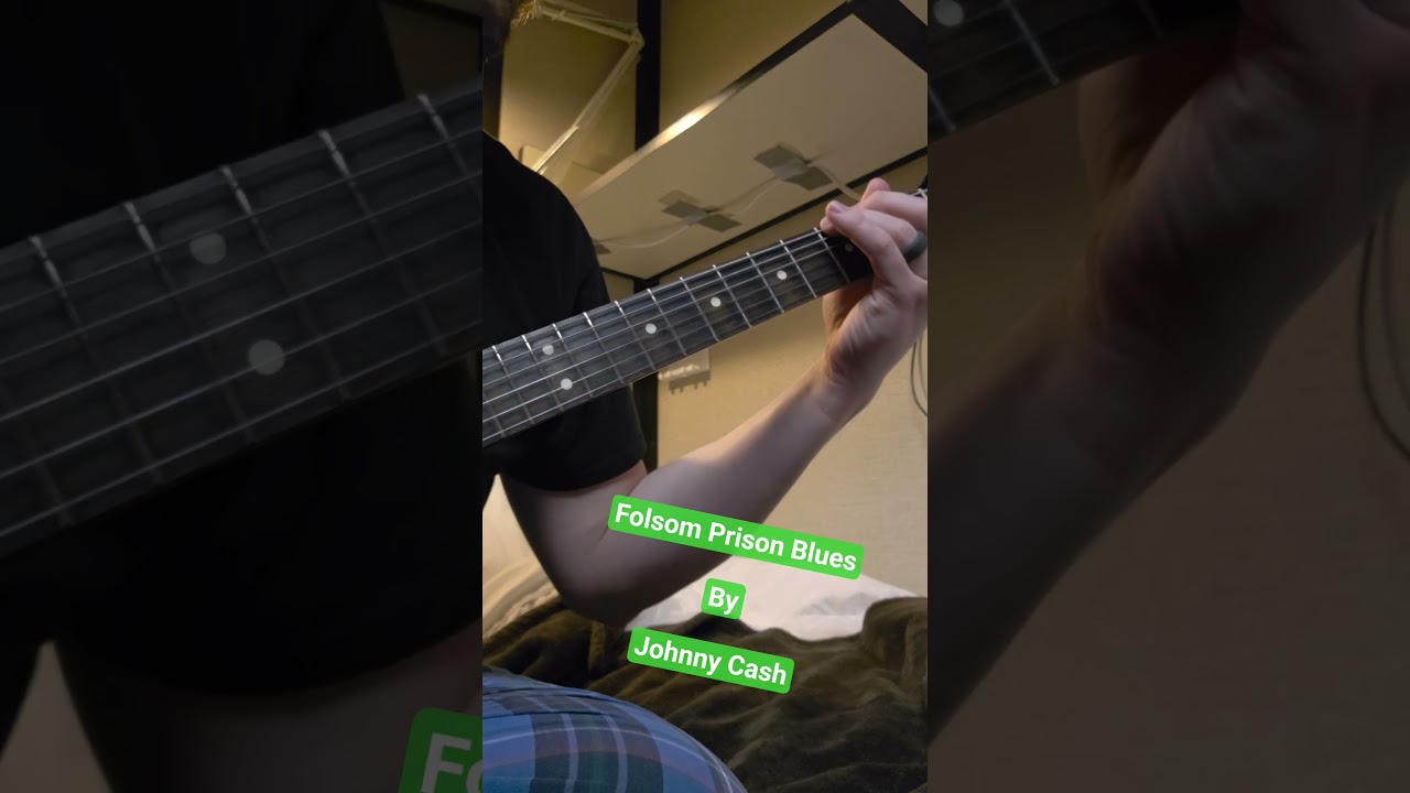 Folsom Prison Blues by Johnny Cash intro 