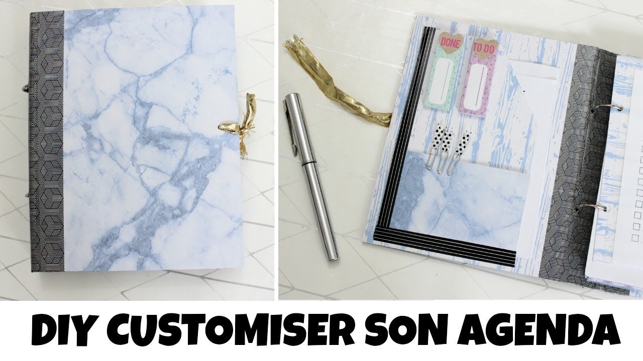 DIY customiser son agenda (partie 1)