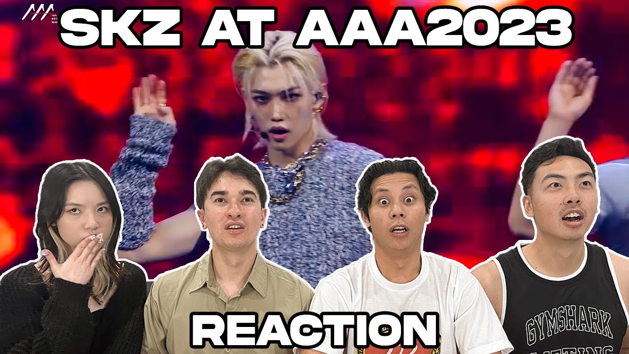 StrayKids AAA 2023 Live REACTION!
