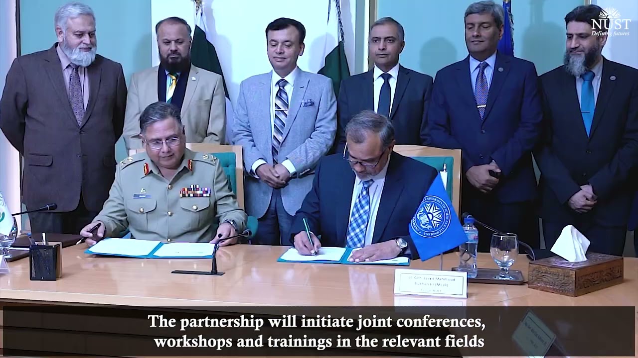 Gearing up for Medical School in 2024: NUST and NUMS ink DoU for academic & research cooperation