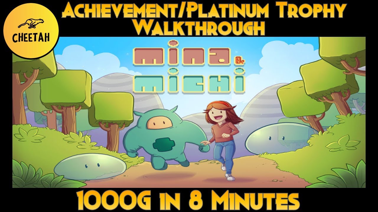 Mina & Michi - Achievement / Platinum Trophy Walkthrough (1000G IN 8 MINUTES)