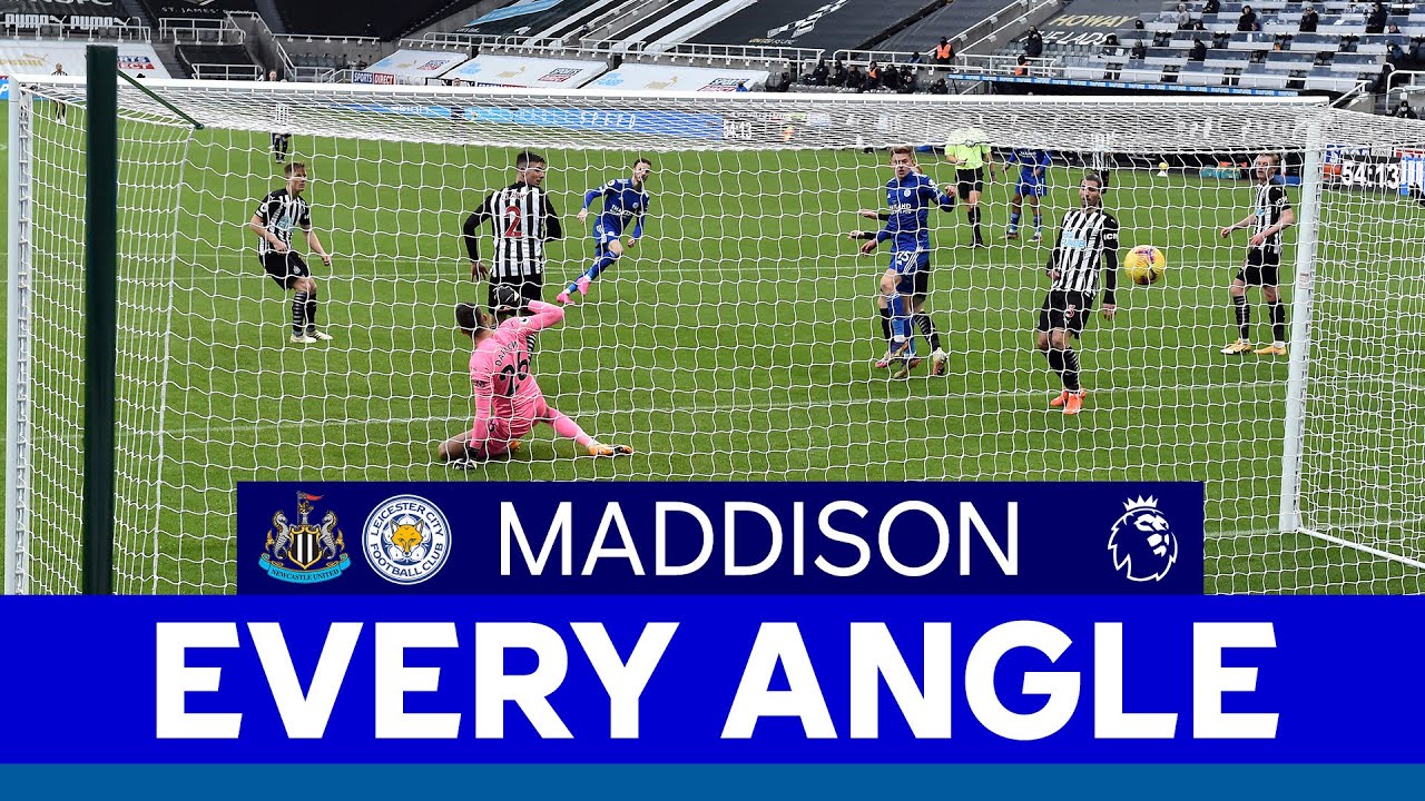 EVERY ANGLE | James Maddison vs. Newcastle United