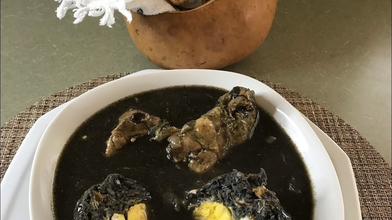Черная начинка. Юкатанское лакомство.