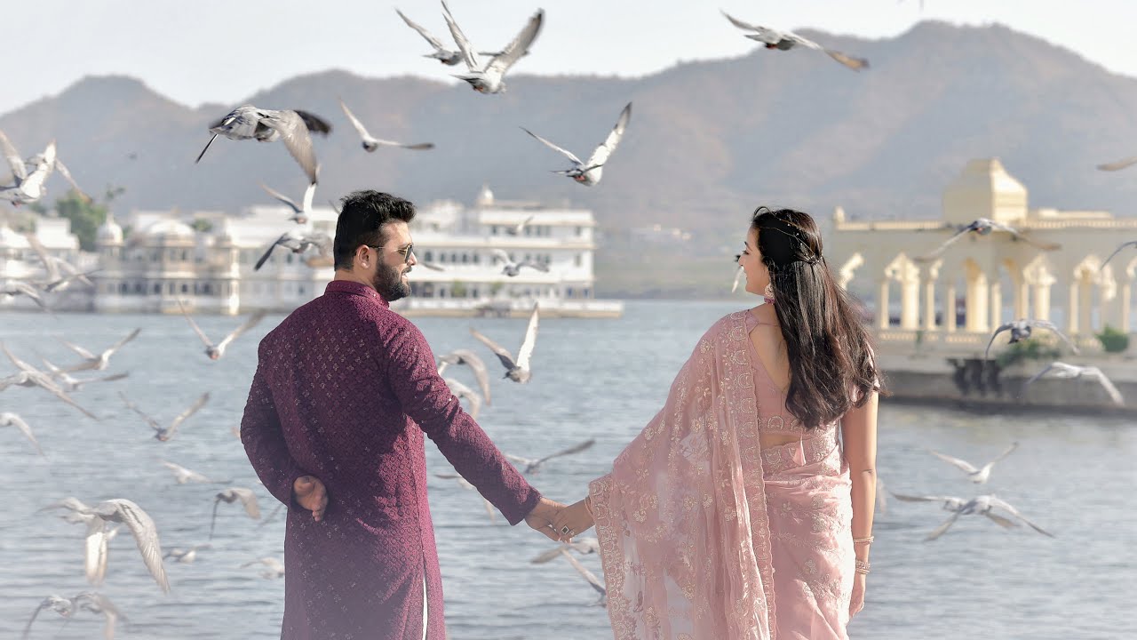 Pre Wedding shoot Western & Traditional in Udaipur💕 #reels #trending #shorts #love 