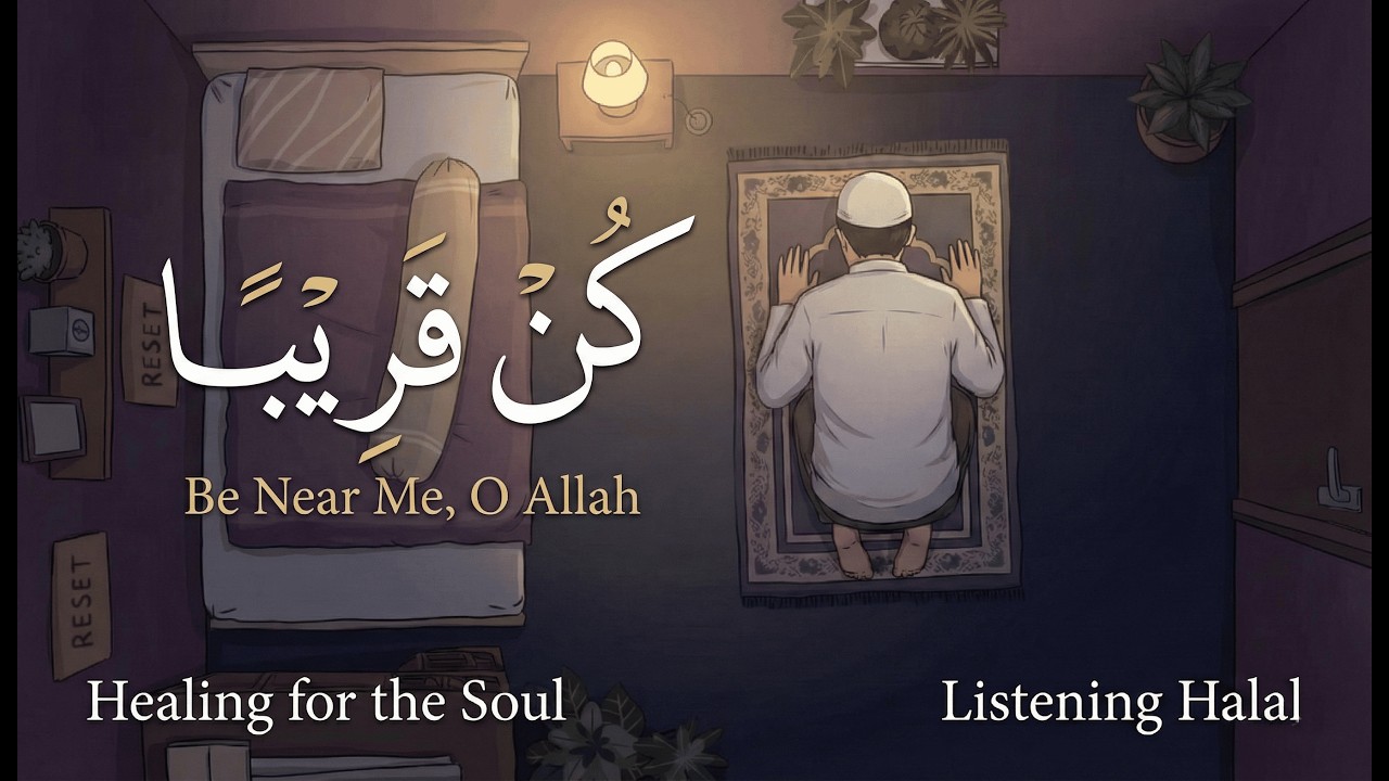 Be Near... Kun Qareeban 🥀 Beautiful Nasheed for Stress Relief