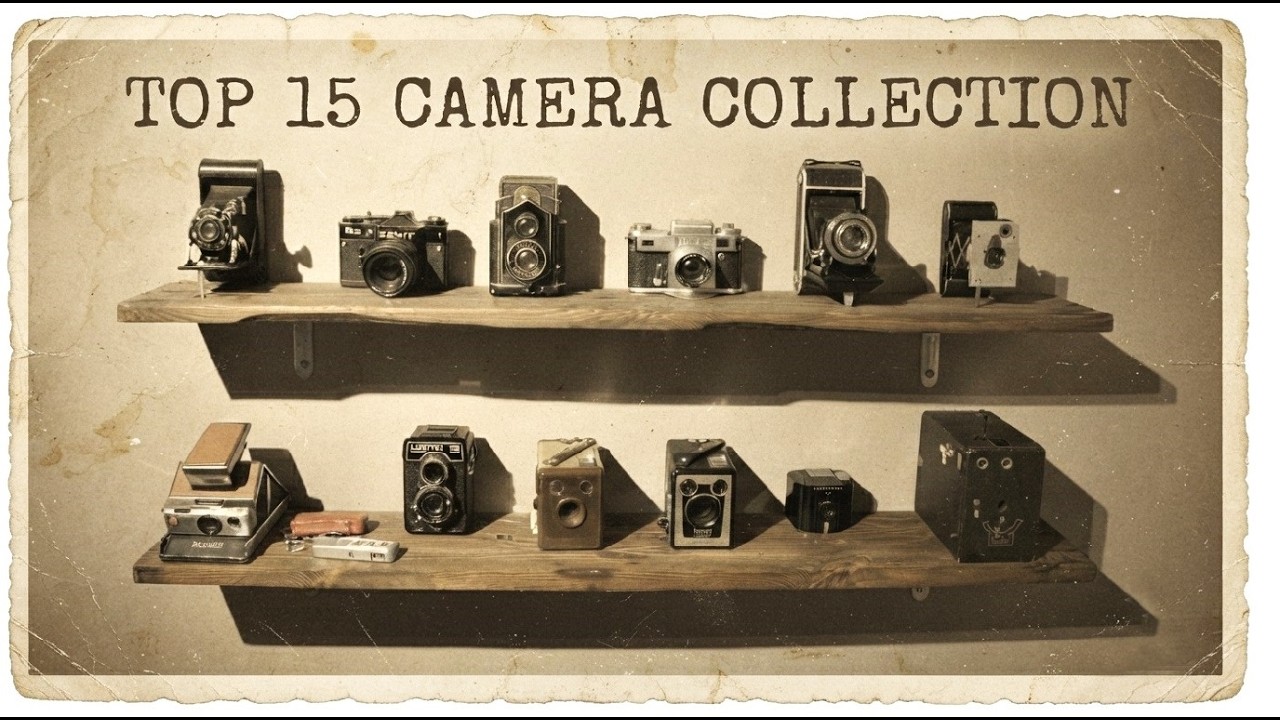 MY TOP 15 VINTAGE CAMERA COLLECTION (20th Century)