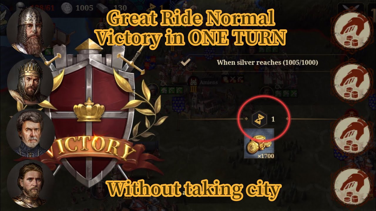 [European War 7] Completing Great ride normal in ONE Turn