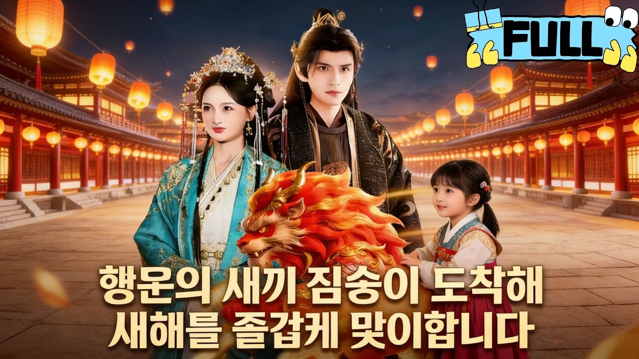 [Korean subtitles]행운의 새끼 짐승이 도착해 새해를 즐겁게 맞이합니다！#Minidrama #drama #촌극