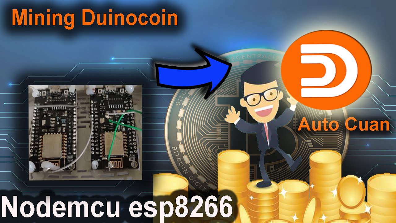 🔴[FULL TUTORIAL]Mining Duino Coin dengan NodeMcu ESP8266