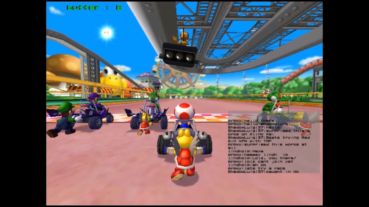 Mario Kart: Double Dash NEW Online LAN Mod by Kirbymimi