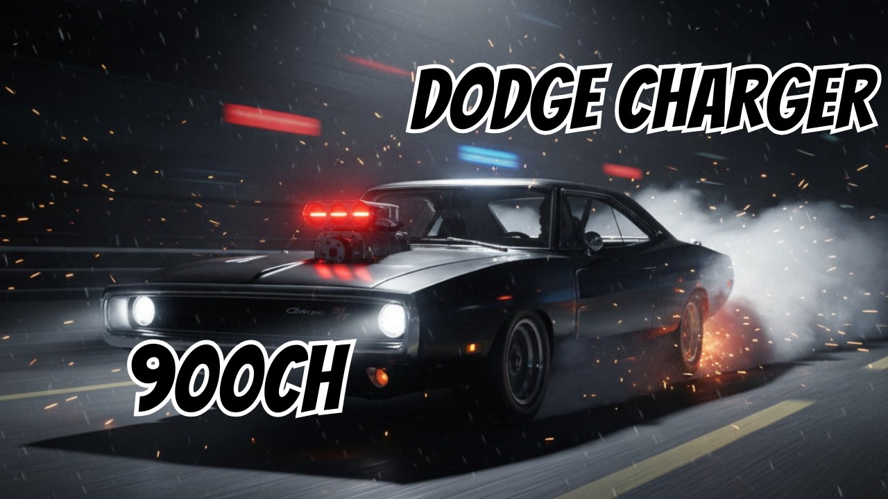DOSSIER 005 EN COUS !!! DODGE CHARGER 900CH 😱💀 — LA BÊTE DE FAST & FURIOUS EST DE RETOUR !