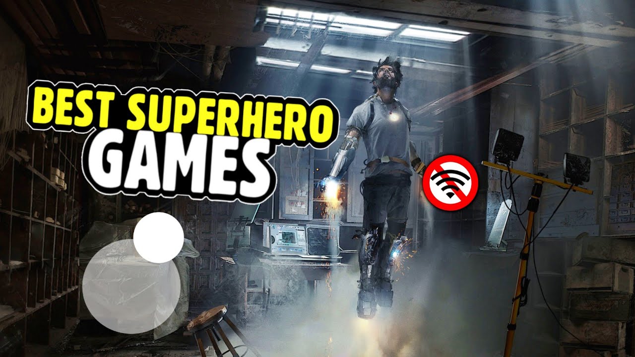 Top 5 Best SuperHero Games For Android 2023 | High Graphic Superhero Games