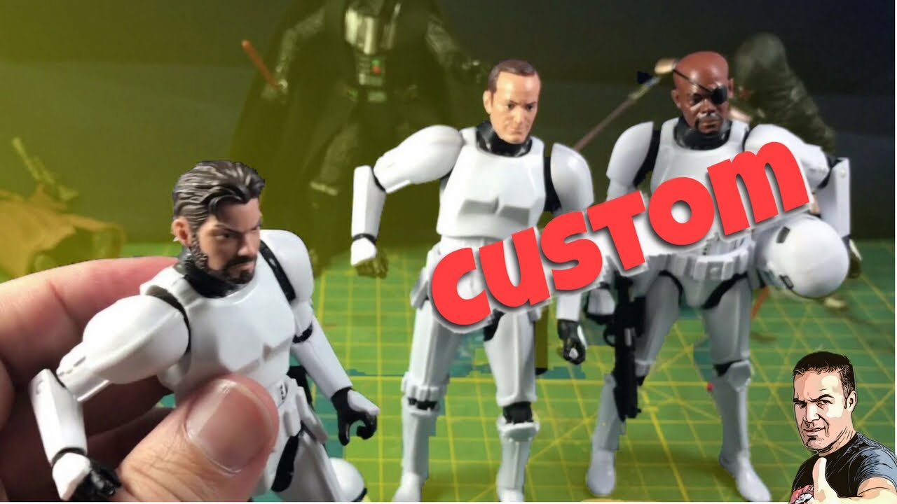 How to Custom Fit Head Cast on neck joint 6” figure Star Wars/Marvel Legends