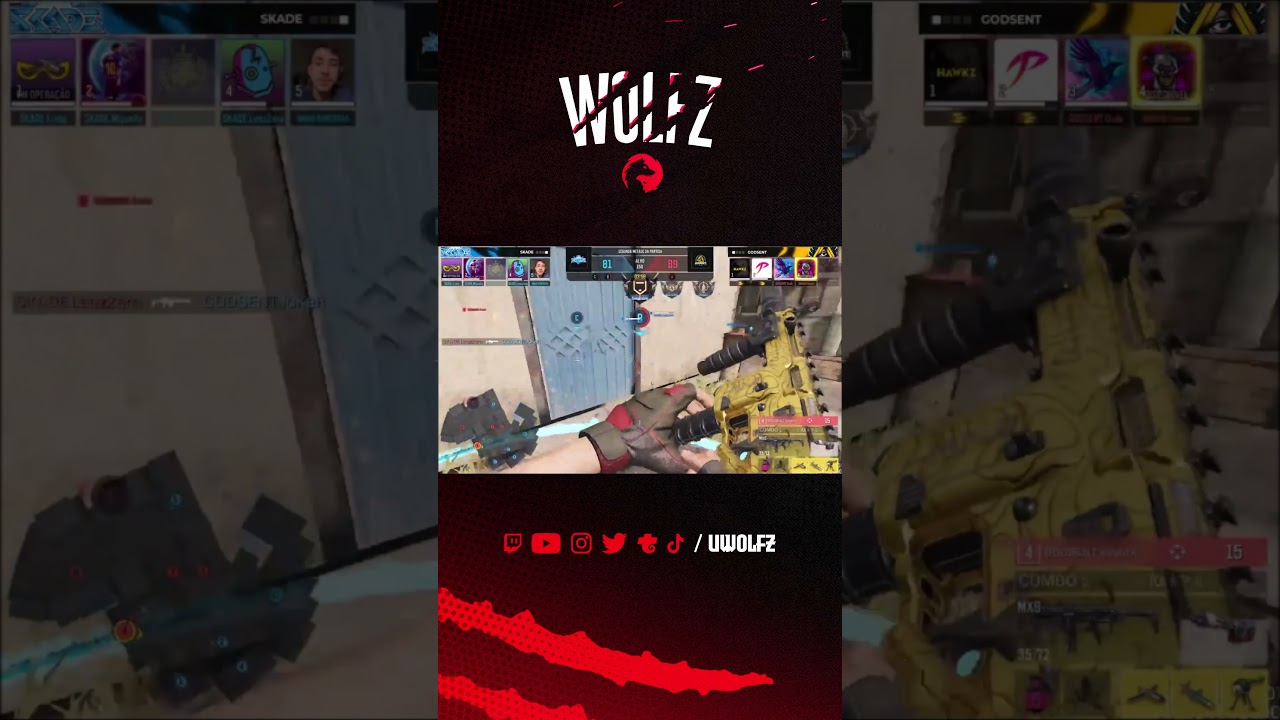 Uma QUADRA KILL insana EM CAMPEONATO DE COD MOBILE! | #shorts