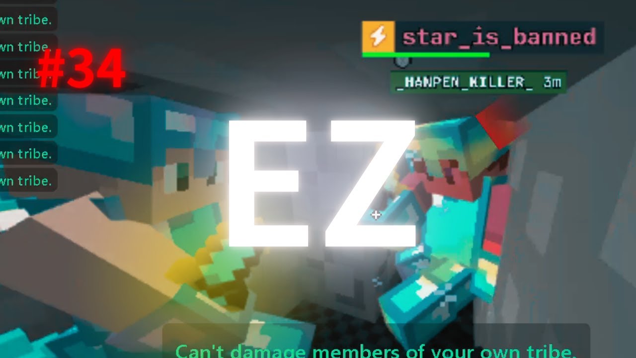 HOLE PVP part34 VC with MAVERICK #bloxdio #bloxd