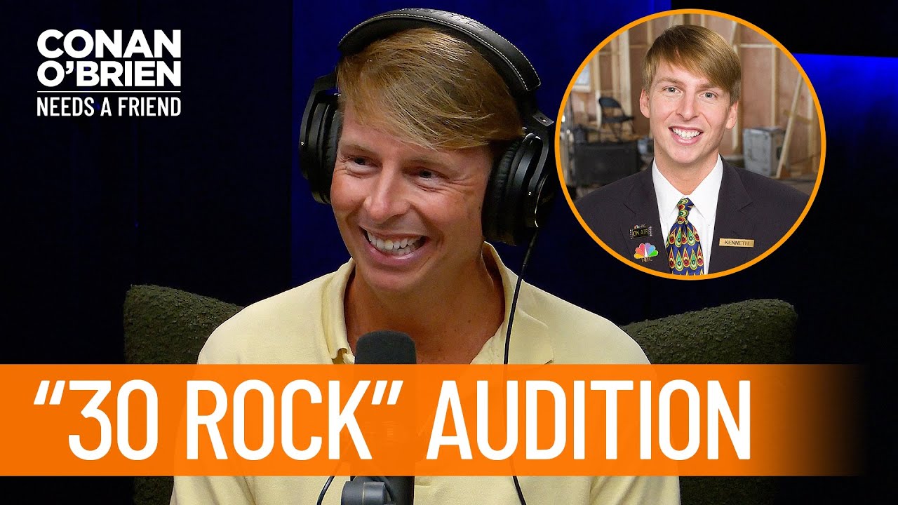 Jack McBrayer Got Help From Conan's Staff For His 