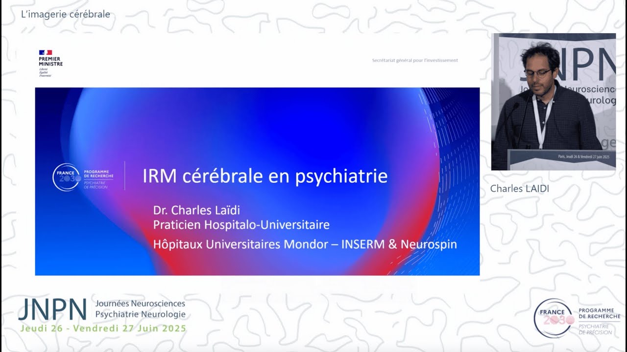 JNPN 2025 - Enrichir la nosographie : les biomarqueursde la psychiatrie de précision (3/5)