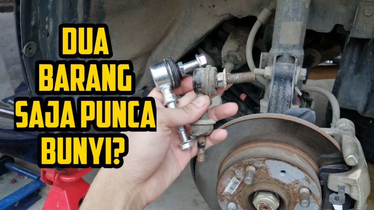 Mencegah Sebelum Teruk | Tukar Stabilizer Link & Absober Mounting Viva by Schmaco.