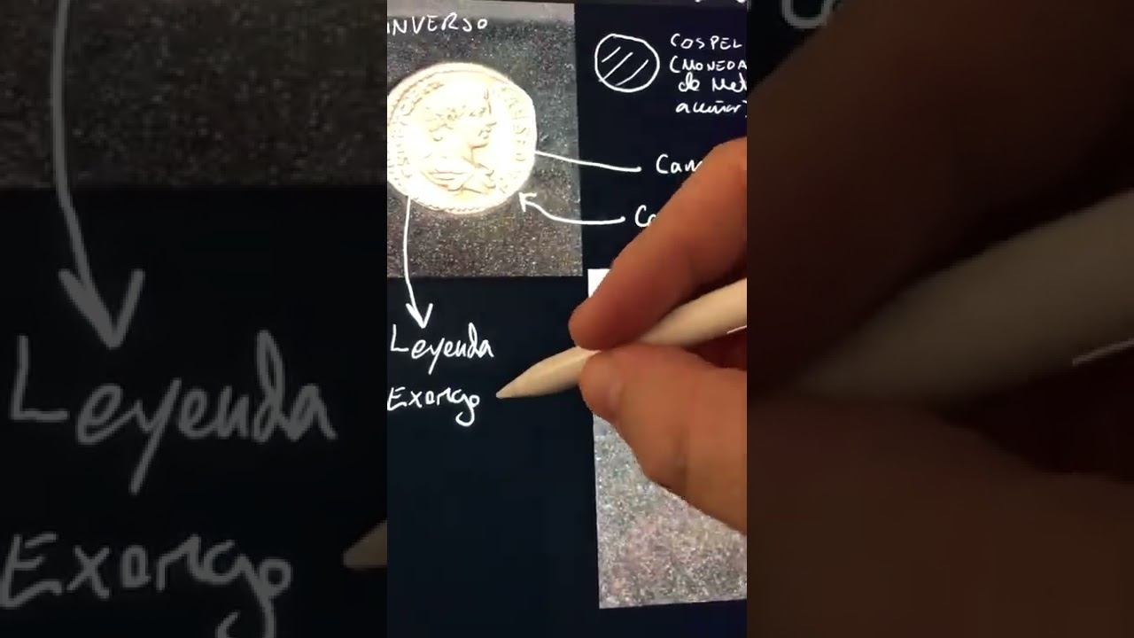 BOLSKANUMIS. Descripci&oacute;n sencilla de las partes de una moneda Romana (denario imperial de Geta) (I)