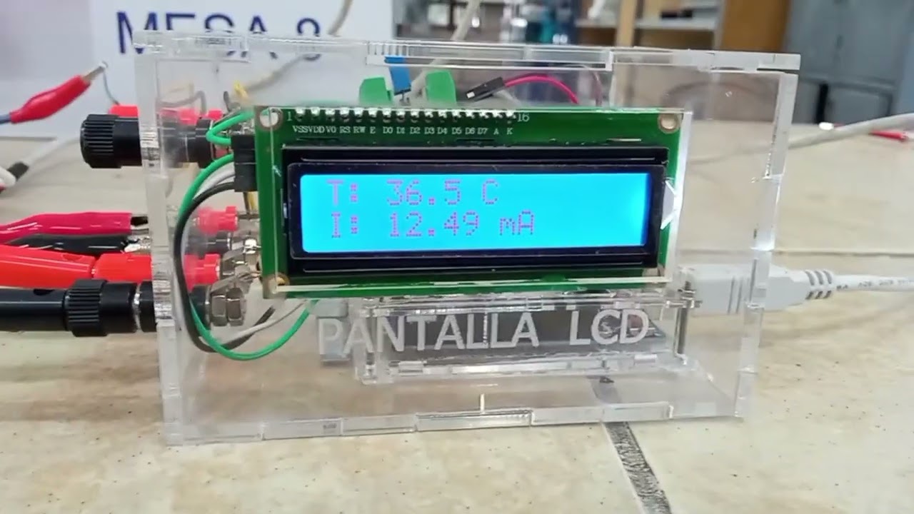 Diseño y construcción de un transmisor de temperatura utilizando un sensor de grafeno.