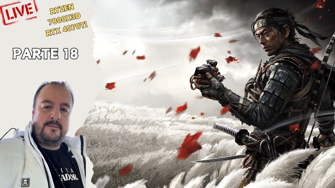 Ghost of Tsushima no PC - Fazendo 100% na STEAM #platina #dia18