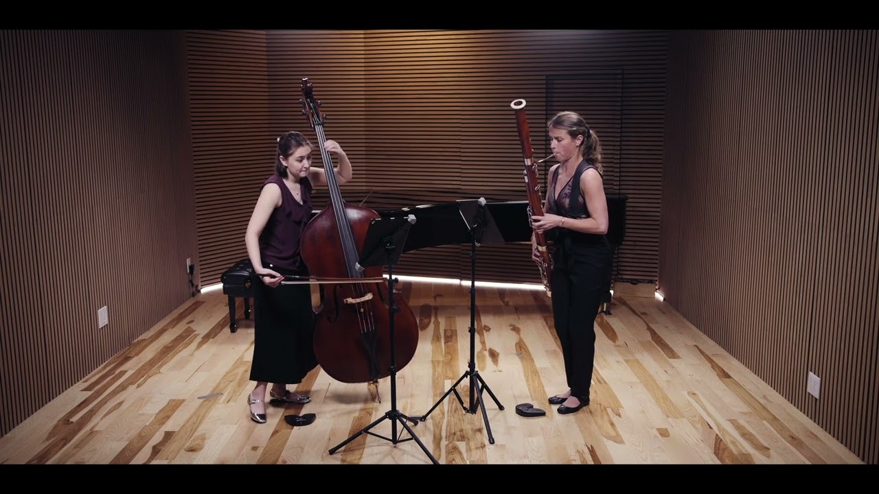 Eleni Katz & Nina Bernat: Albert Roussel - Duo for Bassoon and Double Bass L.35