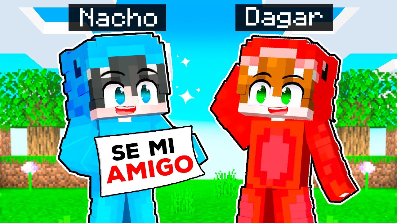 Como CONOCÍ a DAGAR en Minecraft!
