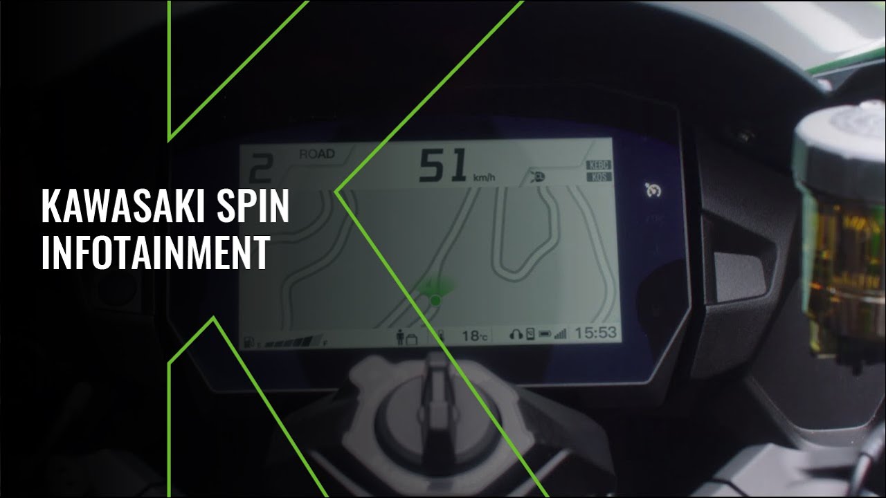 Kawasaki SPIN Infotainment Tutorial Video | Ninja H2 SX & Ninja H2 SX SE