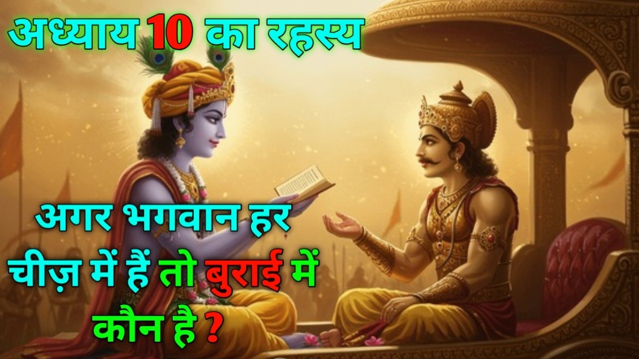 क्या सच में हर शक्ति का स्रोत भगवान कृष्ण हैं? जानिए गीता अध्याय 10 में