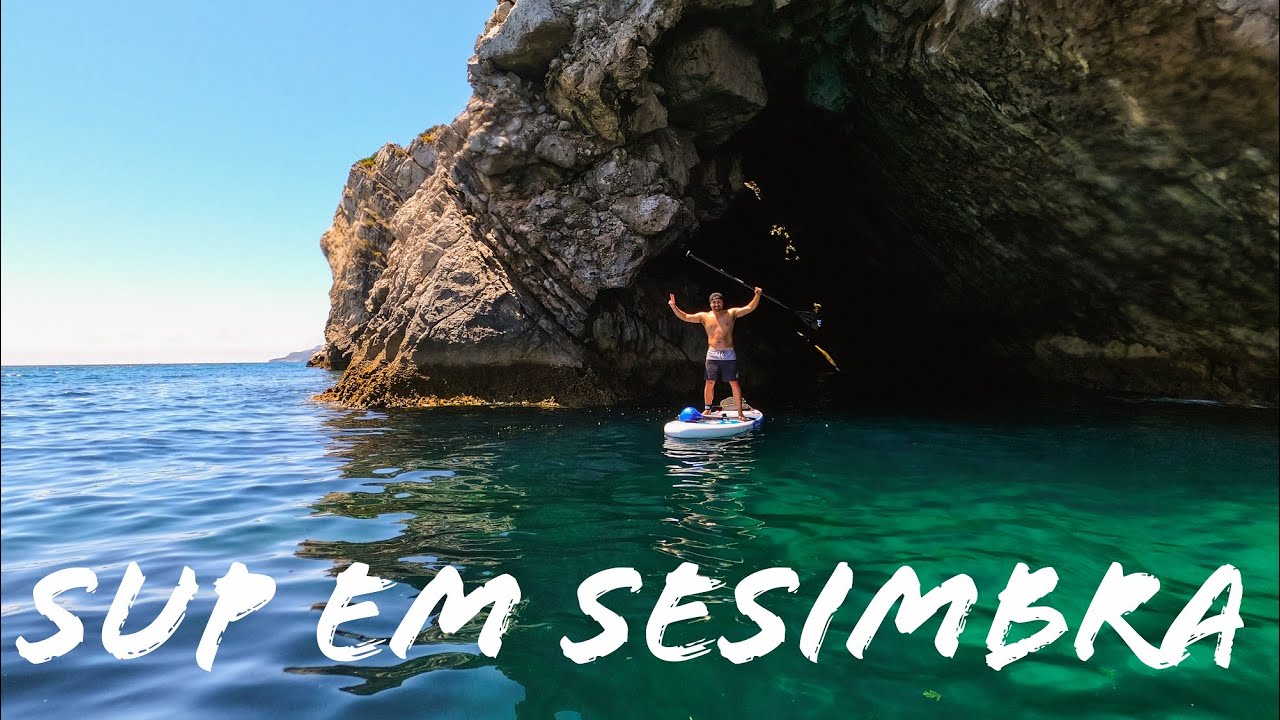 Stand Up Paddle em Sesimbra - Ribeira do Cavalo