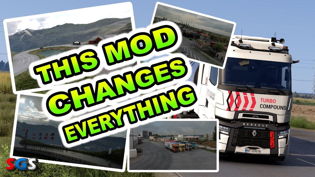|ETS2 1.55| ETS2/ATS Lighting Improvements v2 by Snowy Moon [TEST VERSION]