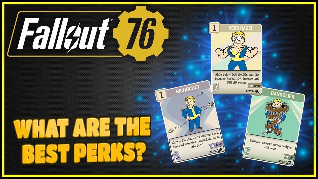 Карты перков, которые стоит использовать — Fallout 76