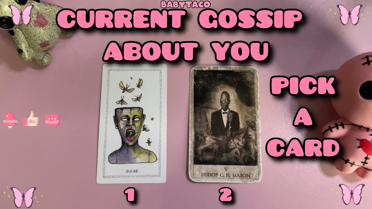 WHAT IS THE CURRENT GOSSIP ABOUT YOU 🔮 PICK A CARD #tarotreading #allsigns #gossip #pickacard
