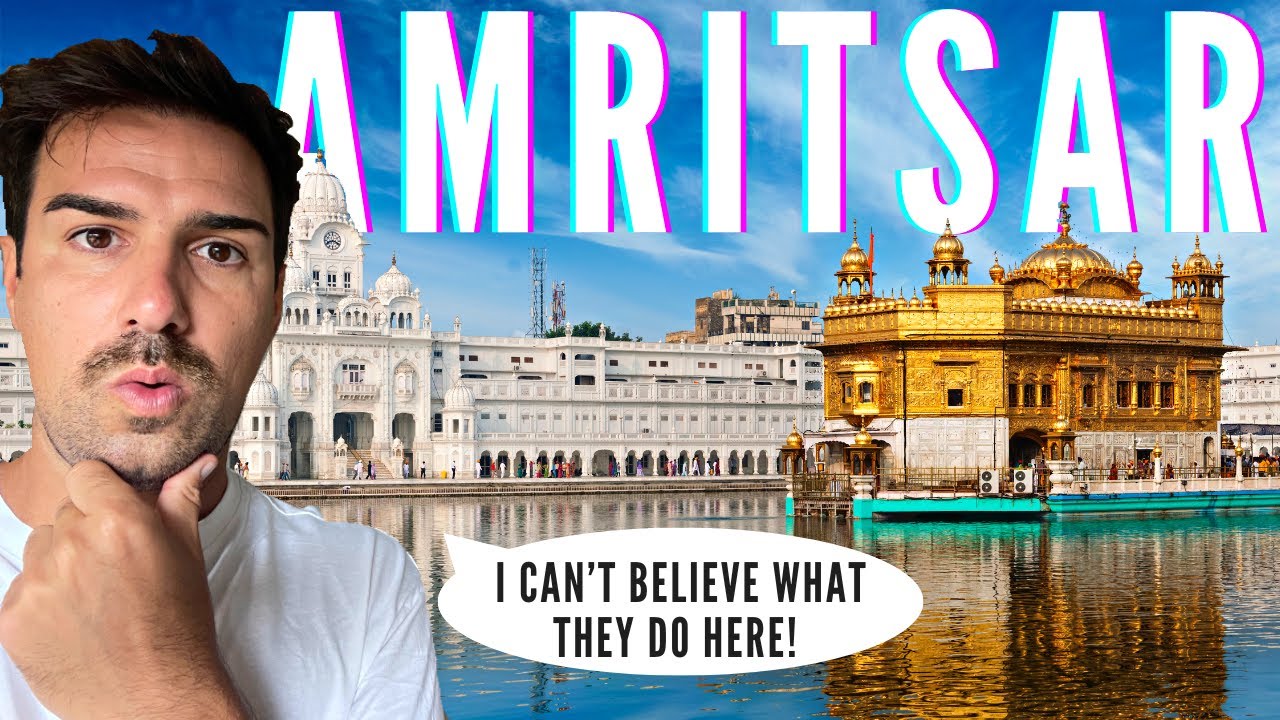 THE GOLDEN TEMPLE OF AMRITSAR 🇮🇳 1000.000+ PEOPLE FED EVERY DAY | INDIA VLOG