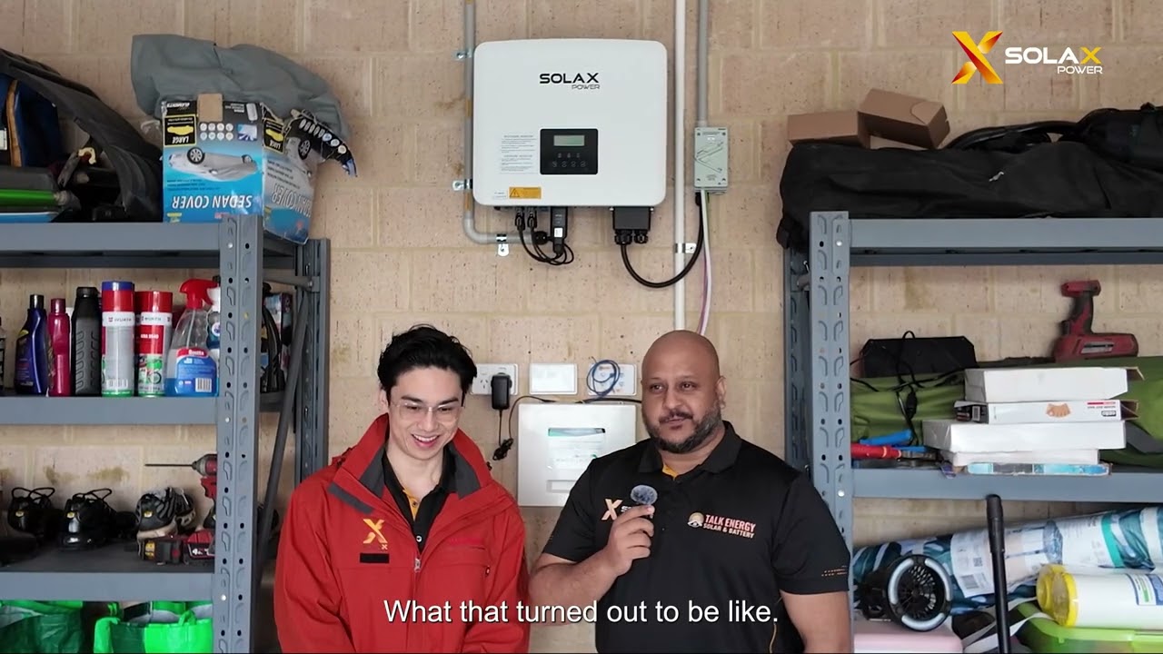 SolaX Case Australia | For Homeuser: 5 kW Hybrid Inverter with 10.8 kWh of Battery Storage